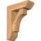 Ekena Millwork Westlake Slat Smooth Bracket w/ Offset Brace, Western Red Cedar, 5 1/2"W x 16"D x 20"H BKT0604X16X20WTL06SWR - alternate 1